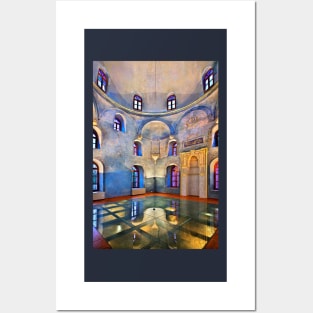 Architectonic religious coexistence Posters and Art